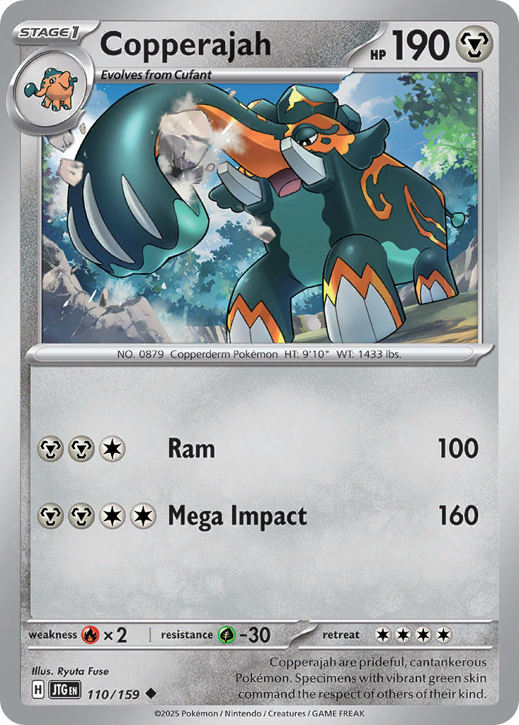 Copperajah 110/159 - POKEMON SCARLET & VIOLET: JOURNEY TOGETHER