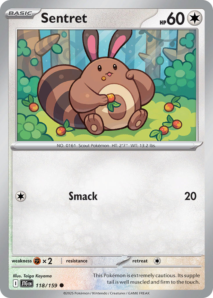 Sentret 118/159 - POKEMON SCARLET & VIOLET: JOURNEY TOGETHER