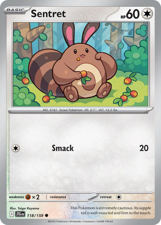 Sentret 118/159 - POKEMON SCARLET & VIOLET: JOURNEY TOGETHER