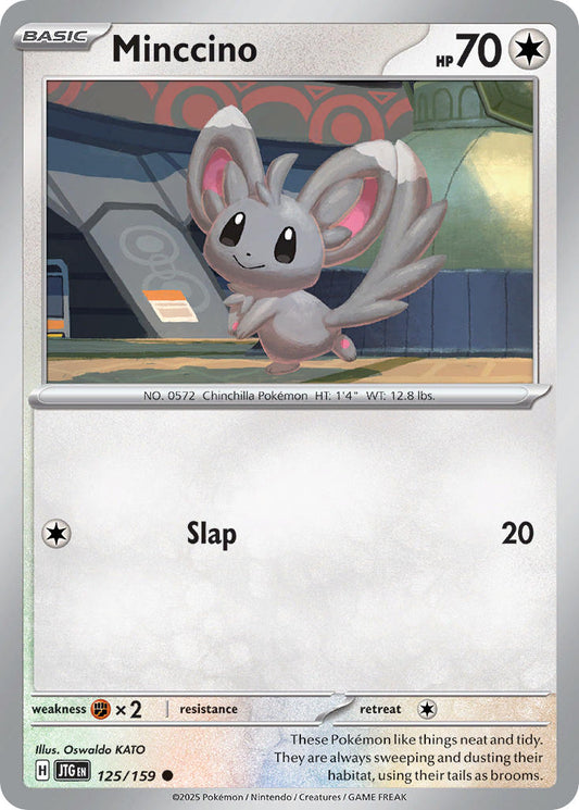 Minccino 125/159 - POKEMON SCARLET & VIOLET: JOURNEY TOGETHER