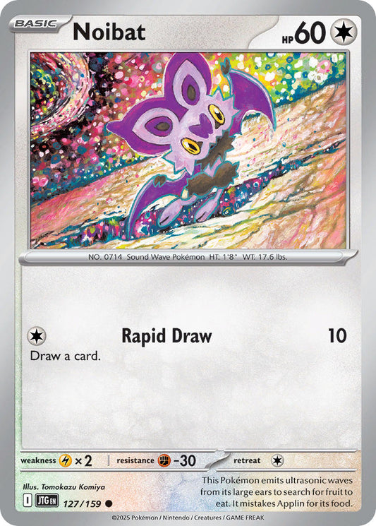 Noibat 127/159 - POKEMON SCARLET & VIOLET: JOURNEY TOGETHER