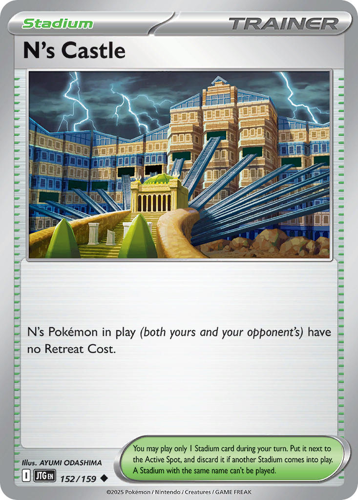 N's Castle 152/159 - POKEMON SCARLET & VIOLET: JOURNEY TOGETHER