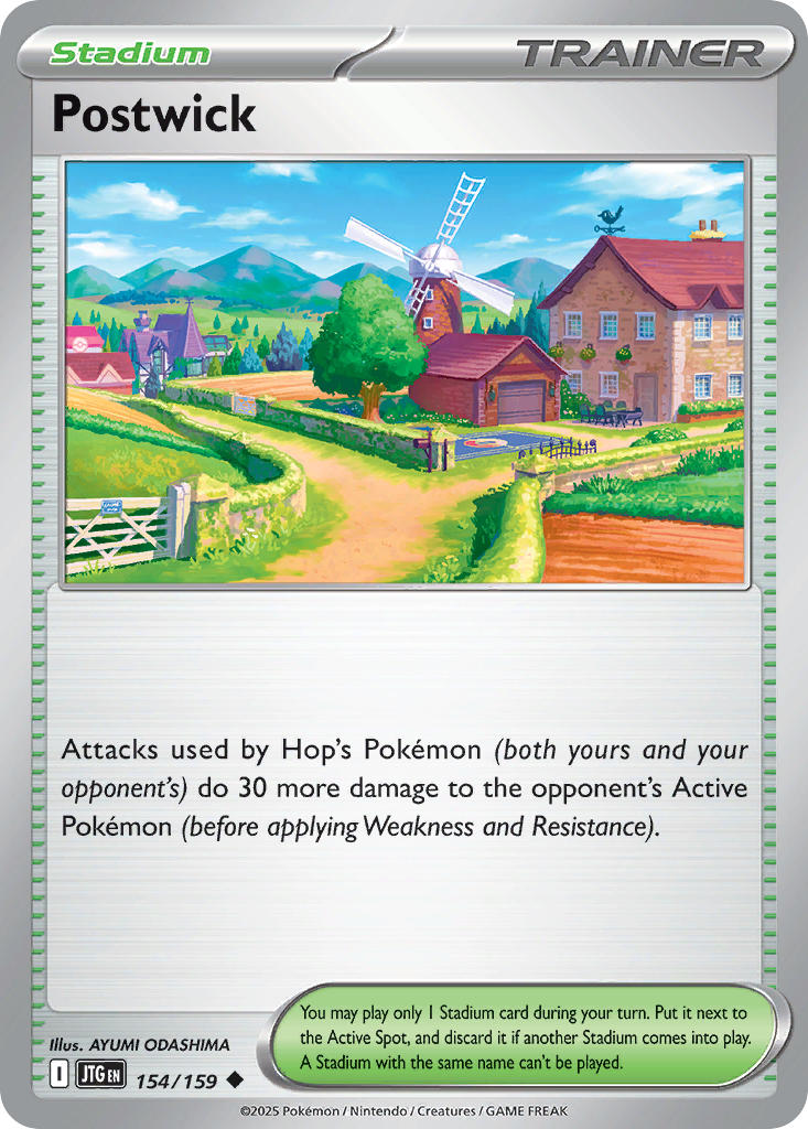 Postwick 154/159 - POKEMON SCARLET & VIOLET: JOURNEY TOGETHER