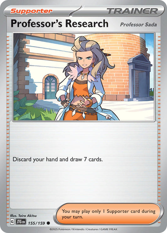 Professor's Research 155/159 - POKEMON SCARLET & VIOLET: JOURNEY TOGETHER