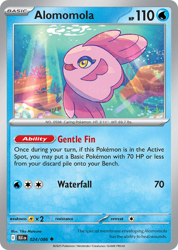 Alomomola 024/086 - POKEMON SCARLET & VIOLET: BLACK BOLT