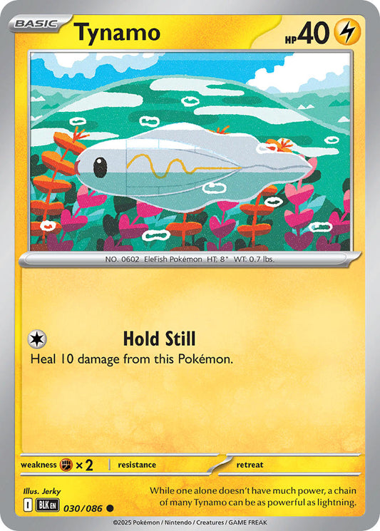 Tynamo 030/086 - POKEMON SCARLET & VIOLET: BLACK BOLT