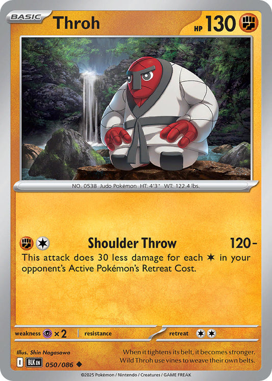 Throh 050/086 - POKEMON SCARLET & VIOLET: BLACK BOLT