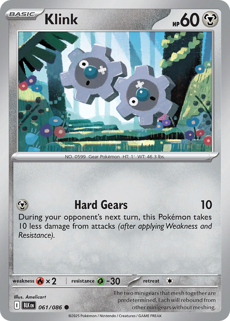 Klink 061/086 - POKEMON SCARLET & VIOLET: BLACK BOLT